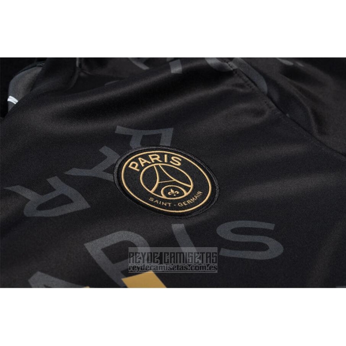 Camiseta De Futbol Pre Partido del Paris Saint-Germain 2020-2021 Negro